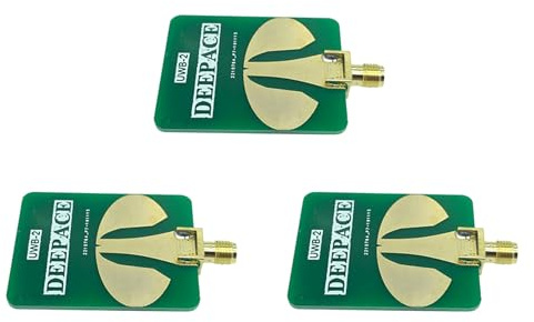 Uikdjgu 3X Antenne Ultra Breitband, Hoch Frequenz Antenne UWB-2 2,8GHz-11GHz Ultrabreitband Omnidirektionale Antenne