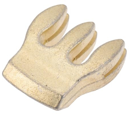 Goldener Metall Dämpfer für Violine und Fiddle, Robust | Übungsdämpfer, Volumenreduzierend, Schont das Instrument, für Spieler und Kinder