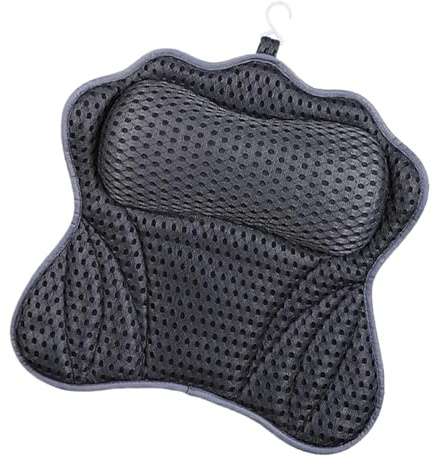 Cuscini da Vasca per Idromassaggio, Cuscini Rilassanti per Vasca da Bagno, Ventilato con Ventose per Relax Spa Bagno Doccia Casa e Appartamento