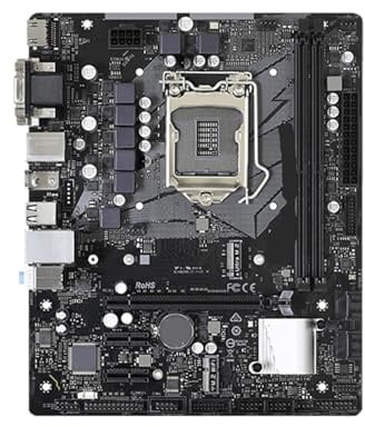 B460M-HDV Motherboard LGA 1200 Unterstützung I9-10900K I7-10700K I5-10600K I3-10100 CPU 2xDDR4 2933 MHz M.2 HDMI for ASRock, Replacement Part