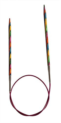 Knit Pro Symfonie Holz Rundstricknadeln 40cm, Nadelstärke:5.0 mm