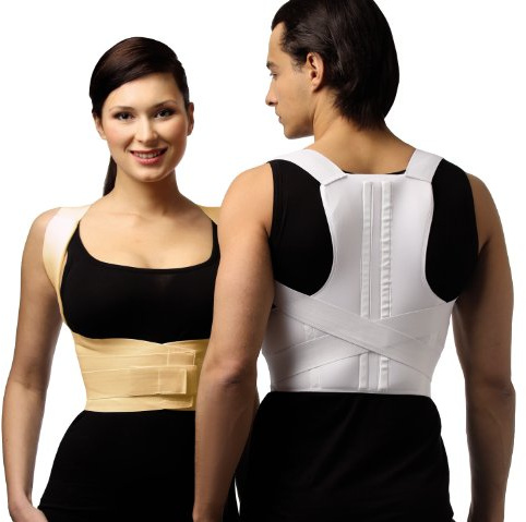 DELUXE GERADEHALTER Unterer Rückseite Rückenhalter, Orthopädischer Stabilisator, Haltungsbandage Rückenstütze (M)