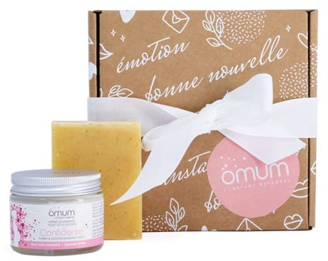 Omum - Coffret Cadeau Soins pour Femme Enceinte et Jeune maman - Grossesse - Bio