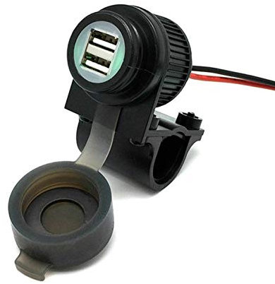 Cliff-Top 4 ampères Moto commutateur magnétique USB Chargeur - Prévient Le Drain de la Batterie