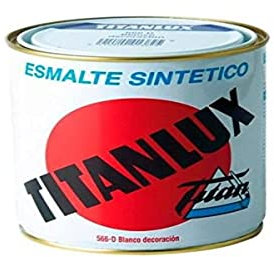 Titanlux - Esmalte sintético, Blanco decoración, 375 ML (ref. 001566D38)
