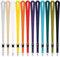 Kandinsky® 25 Stk. DUNKELBLAUE Schlüsselbänder mit Schnellverschluss 20mm x 900mm Lanyards Umhängebänder geeignet für Messen und Veranstaltungen.