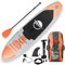 SereneLife Stand Up Paddling Board Set – SUP Board Aufblasbar mit Paddel, Pumpe, Leine, Finne, Rucksack & Mehr – SUB Paddleboard für Kinder & Erwachsene – für Wassersport in Seen, Flüsse & Meer