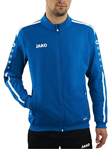 JAKO Herren Polyesterjacke Striker 2.0, royal/weiß, XL, 9319