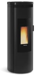 Nordica extraflame stufa a pellet nera 8kw amikanoir