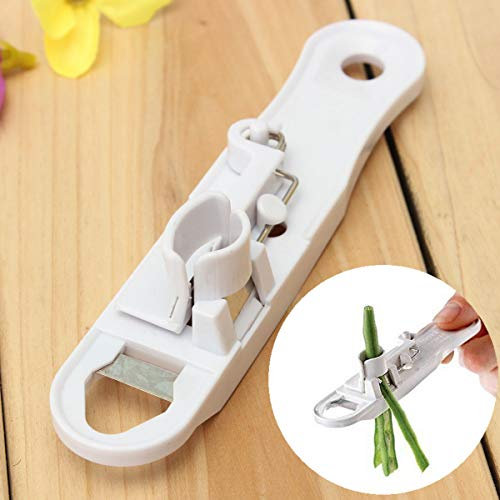 TuToy French Style Green Bean Vegetable Runner Slicer Cutter Stringer Remover Peeler
