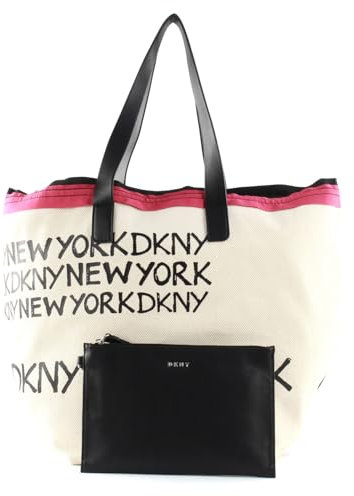 DKNY Cori Shopper Ivory Multi