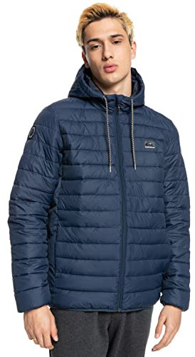 Quiksilver - Chaqueta Acolchada - Hombre - M - Negro