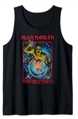 Iron Maiden - World Piece Tour '83 Tank Top