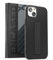 Encased Hand Strap Case Compatible with iPhone 14 PLUS with Finger Loop Grip and Tempered Glass Screen Protector (Black)
