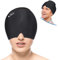 Gorro para Aliviar Migraña Gel de Hielo Frío Gorro Antimigrañoso Sombrero para el Dolor de Cabeza Refrigeración de 360 Drados Mascara Migrañas Gorro Frio Quimioterapia para Tensión Estrés Hinchazón