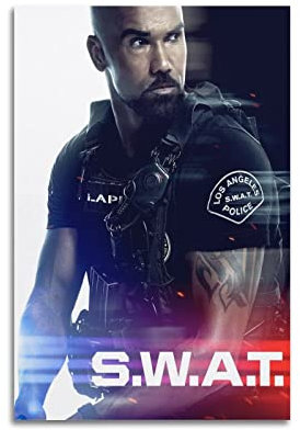 VZRSQZK TV-Show SWAT Staffel 3 Poster, dekoratives Gemälde, Leinwand-Wandposter und Kunstdruck, modernes Familienschlafzimmer-Dekor-Poster, 30 x 45 cm