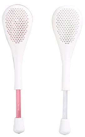 SHOWERORO 2pcs Dusting Spoon Flour Sifter Spoon Flour Strainer Spoon Flour Duster for Baking Kitchen Accessories Crafted Colander Spoon Kitchen Essentials Kitchen Flour Sifter