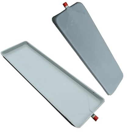 Bandeja de drenaje de condensado, bandeja de drenaje portátil de aire acondicionado, adecuada para aire acondicionado dividido (tamaño: 91 x 24 cm)