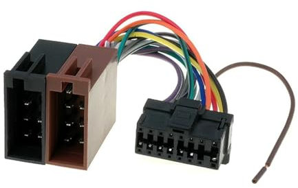 TechExpert ISO-Kabelbaum, kompatibel mit Pioneer Autoradios, 16 Pins, 29 x 12 mm