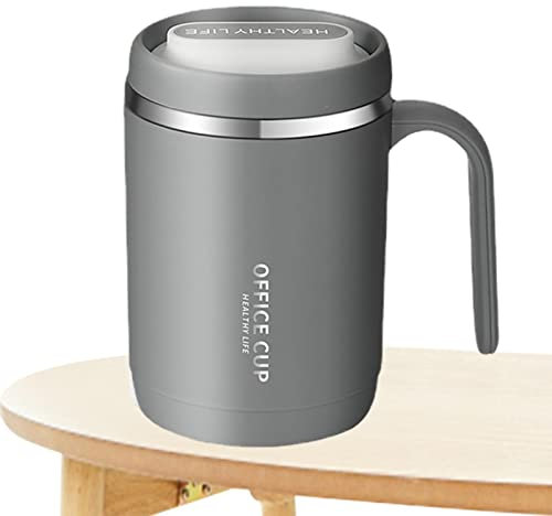 Botella Termo De Café De Viaje - Botella Termo De Café Portátil, Taza De Café Helado De Acero Inoxidable | Contenedor de bebida caliente, taza de café de viaje para agua fría y caliente, botella de ag