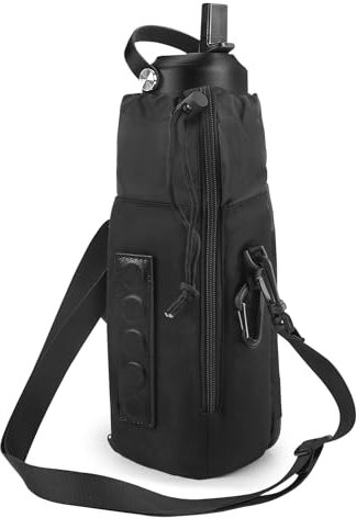 Bagenerous Magnetic Water Bottle Holder,Black