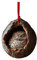 4PC 2024 Weihnachtsornamente, Christbaumschmuck, Eule im Loch im Baum Acryl Ornamente, Baby Drachen Weihnachtsschmuck, Geschenke für Familie, Freunde und Tierliebhaber (Khaki, One Size)