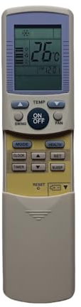 Mando a Distancia de Repuesto Compatible con Aire Acondicionado Haier YL-D01 YL-D09 YR-D03 YR-D18 YR-D11 YR-D15 YR-D04 YR-D22 YR-D05