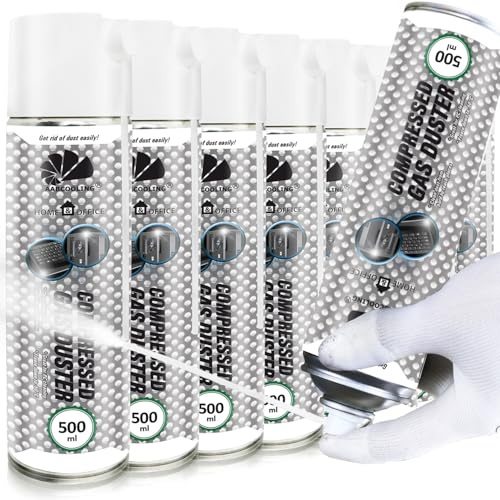 AABCOOLING Home und Office Kältespray Reiniger 8 x 500ml zur Ortung thermischer Fehler, Reinigung, Kältespray, bis -50°C, Vereisungsspray, Kaltreiniger, Motorpflege