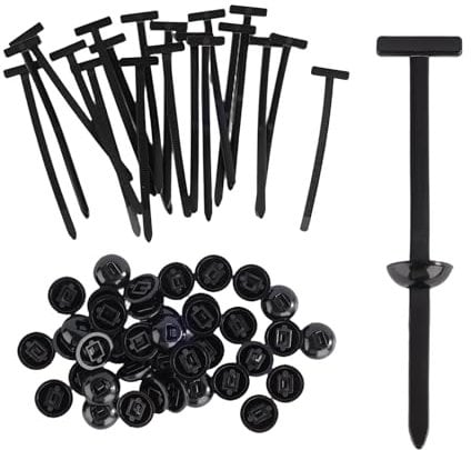 100PCS Zip Ties Cable Ties - Black Car Wire Tidy Clips, Repair Kit Cable Management, Garage & Workshop Equipment Fascinator, Luggage Straps, Cleat Tape Heavy Duty, Trickle Holder, Cleat Tools 0409