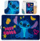 Disney Stitch Placemat for Kids, Cute Dining Mat with Vibrant Design, Reusable and Easy to Wipe Clean, Non-Slip Toddler Table Mat, 41.5cm Mealtime Placemat Kids