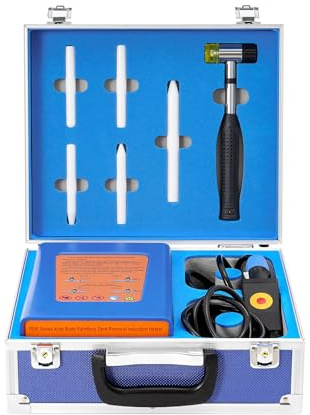 YIEMJS 1380 W, riscaldatore a induzione, PDR ammaccature, kit di riparazione per auto Body Paintless Induction Heater macchina riscaldata per riparazioni porte officina