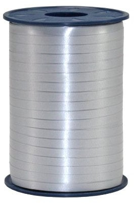 Polyband silber 5 mm breit / 500 Meter