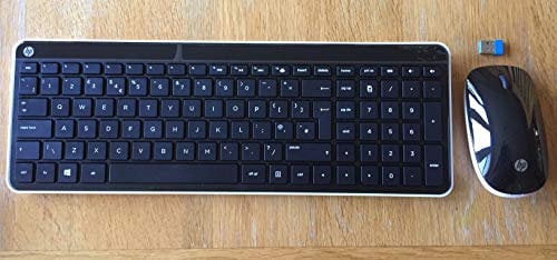 HP KZ256AA#ABU Deluxe Wireless Keyboard and Mouse (UK/Northern Ireland)