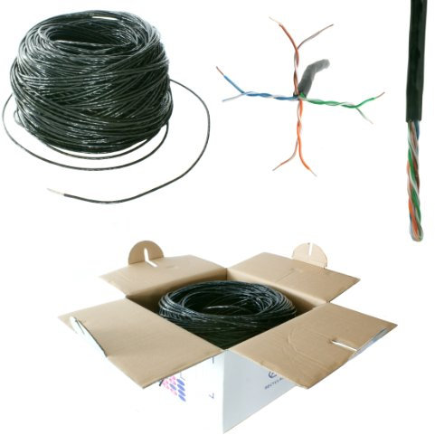 305m Outdoor External CAT5 Ethernet Network Cable Reel/Drum - LAN UTP RJ45 CCA
