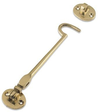 Cabin Hook 150mm Polished Brass From The Door Handle Store