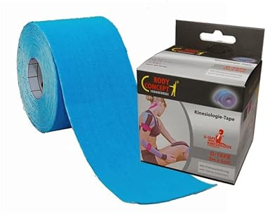 Dittmann Kinesiologie Tape, praktisches 5er-Set, türkis
