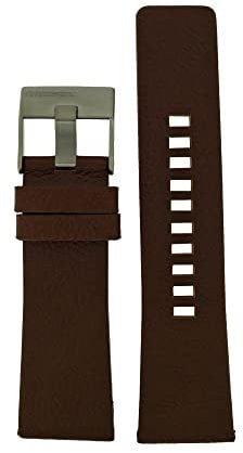 Diesel Uhrband Wechselarmband LB-DZ1618 Original Ersatzband DZ 1618 Uhrenarmband Leder 28 mm Braun