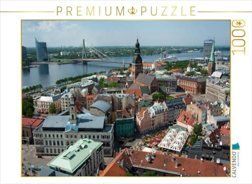 CALVENDO Puzzle Riga | 1000 Teile Lege-Größe 64 x 48 cm Foto-Puzzle für glückliche Stunden