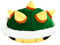 Club Mocchi Mocchi TOMY - Peluche Bowser Méga 40 cm de l'univers Nintendo Super Mario Kart. Super Douce et idéale pour Les collectionneurs Ainsi Que Les Filles et Les garçons dès 3 Ans. T12411