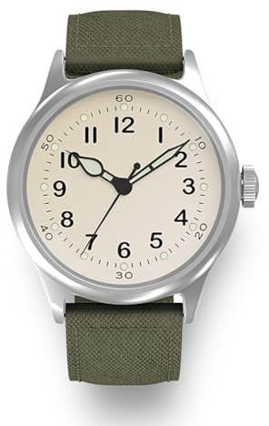 PRAESIDUS A-11 Service-Armbanduhr Lost Watch of D-Day – Herren-Automatik-Armbanduhr mit Selbstaufzug, Tom Rice A-11 (42mm), Automatikuhr