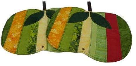 Patchwork-Topflappen Grüner Apfel, Angelika Patschi