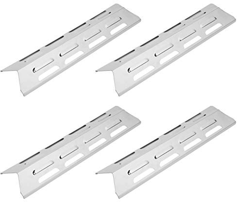 Diffuseur Chaleur Accessoires pour Char-Broil,Universal Flavorizer Bar et Barbecue Plaque chauffante en Acier Inoxydable Gril à gaz Four,Accessoire de Couvercle de brûleurs déflecteurs