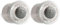 CrushGrind Diamond Wood (Pack of 2) - Mühlen-Mechanismus für Pfeffer, Salz und Gewürze - Keramik - Manuell - SEASONING_MILL