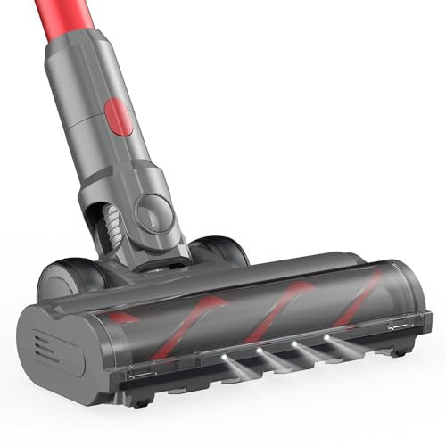 Bürste Ersatzteil kompatibel mit Dyson V7, V8, V10, V11, V15, 26cm Große Bodendüse Zubehör für Hartböden und Teppich