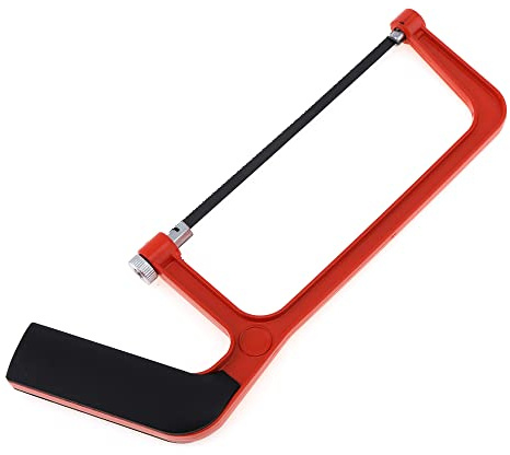 Metal Hacksaw, Professional Handheld Mini Saw with 1 x 150mm Blade, Junior Cutter for Wood (Random Color)