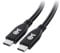 Cable Matters Câble USB4 avec données 40Gbps, Support vidéo 8K et Recharge de 240W 2m - Entièrement Compatible USB-C et Thunderbolt 4
