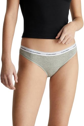 Calvin Klein Damen Slip Bikini Form mit Logobund