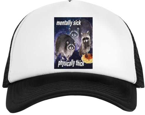 Generisch Mentally Sick, Physically Thick Weiße Snapback-Baseballkappe Für Kinder