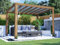 Dunster House Pergola with Roof 3.5 x 2.5 Metres Pressure Treated Wooden Garden Canopy TerraCube