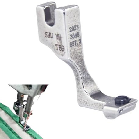 Pied presseur pour machine à coudre, pied presseur étroit pour fermeture éclair, pied presseur réglable invisible pour machine à coudre, accessoires pour machine à coudre